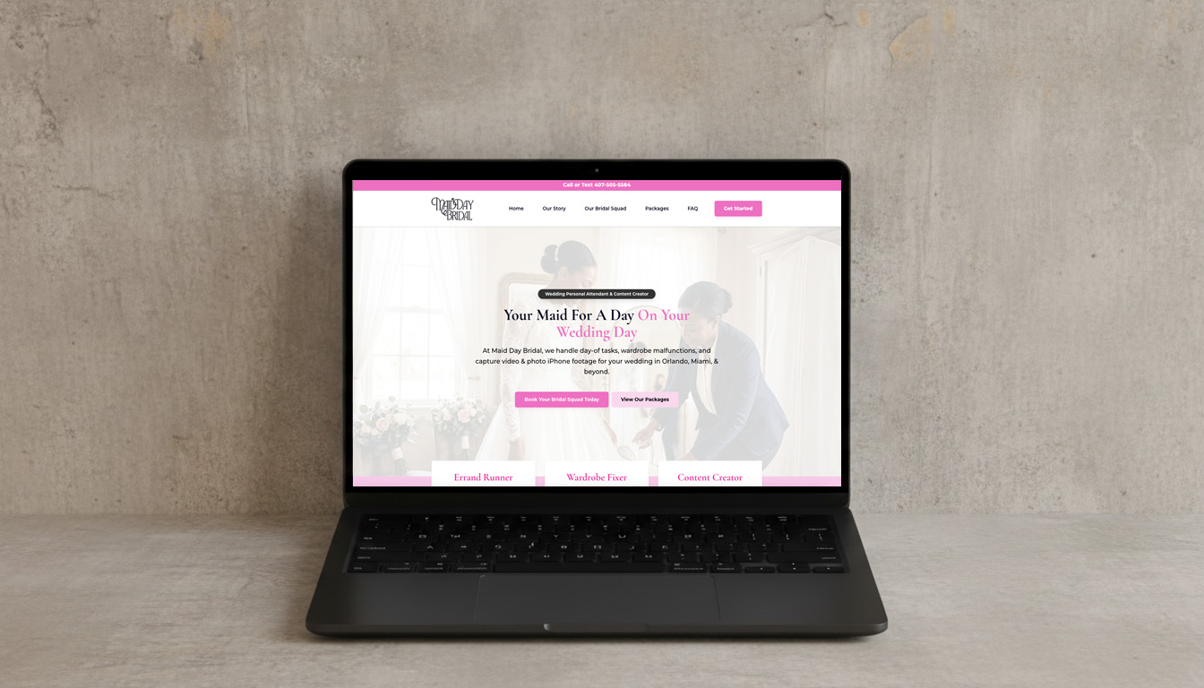 Maid Day Bridal case study