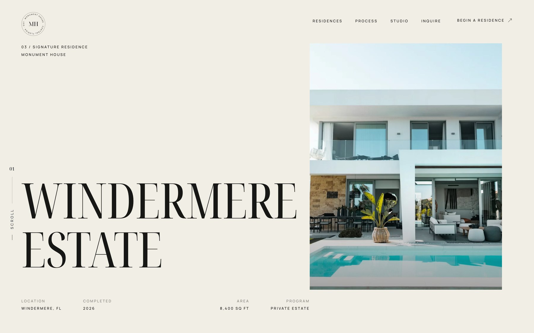 Monument House case study